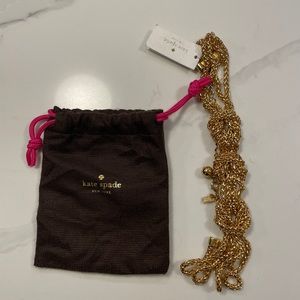 Authentic Kate Spade chunky knot necklace new with tags